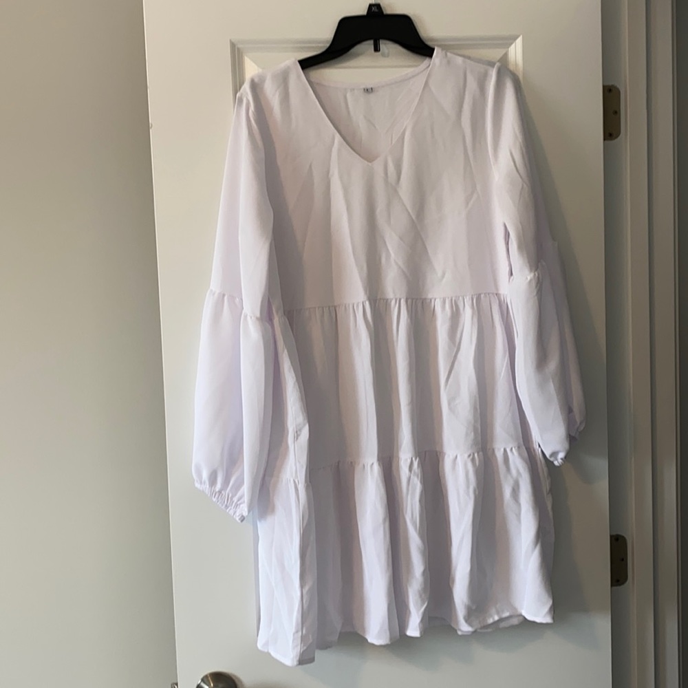 White dress